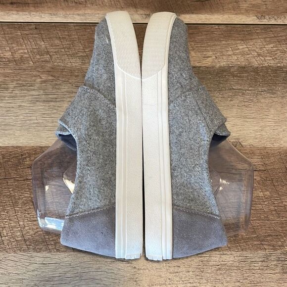 TOMS Altair Slip-On Loafers Women’s Size 8.5 Felt Suede Gray. EUC - Picture 6 of 8